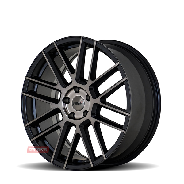 Mosport | Matt Black with Machine Face & Dark Tint - Detail