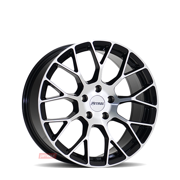 P2B | Gloss Black with Machine Face 18