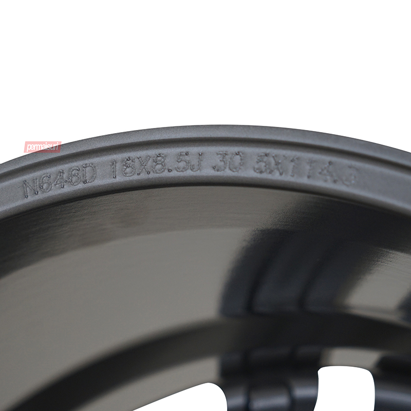 Permaisuri | OHM - Lightning | Gloss Gunmetal 18