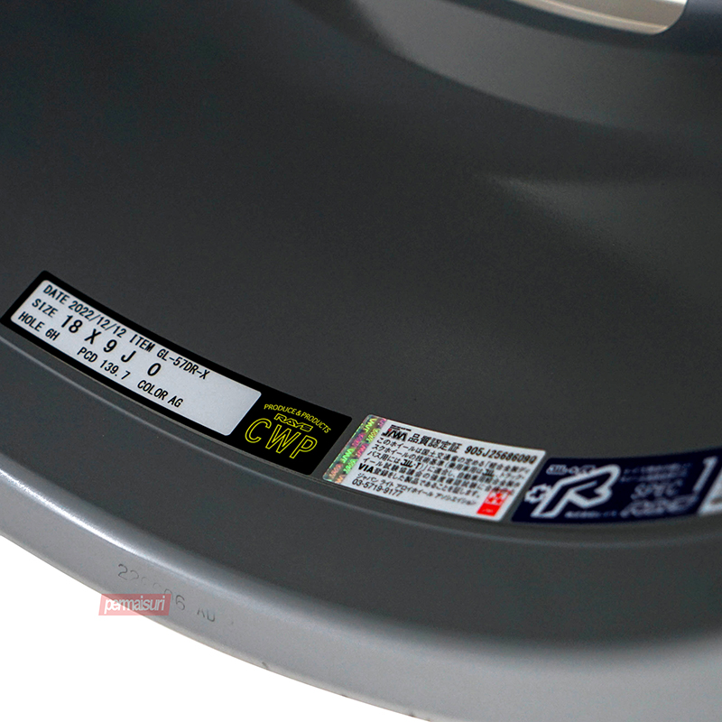 Permaisuri | Rays - 57DR-X | ARMG GRAY 18