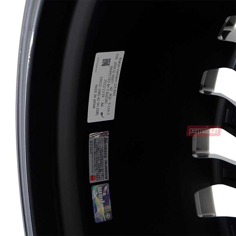 Permaisuri | Weds - Vierharm | Super Black Chrome 20