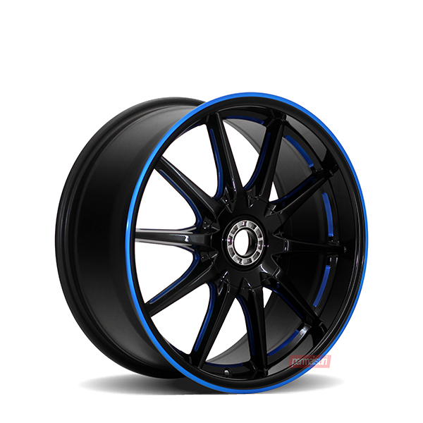 Trinity LW10 | Matt Black - Blue Milling 18