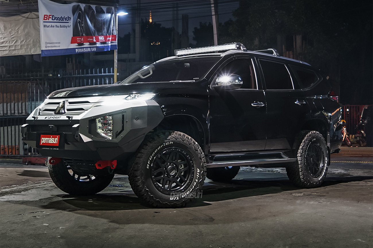 KMC Mesa with Mitsubishi Pajero Sport