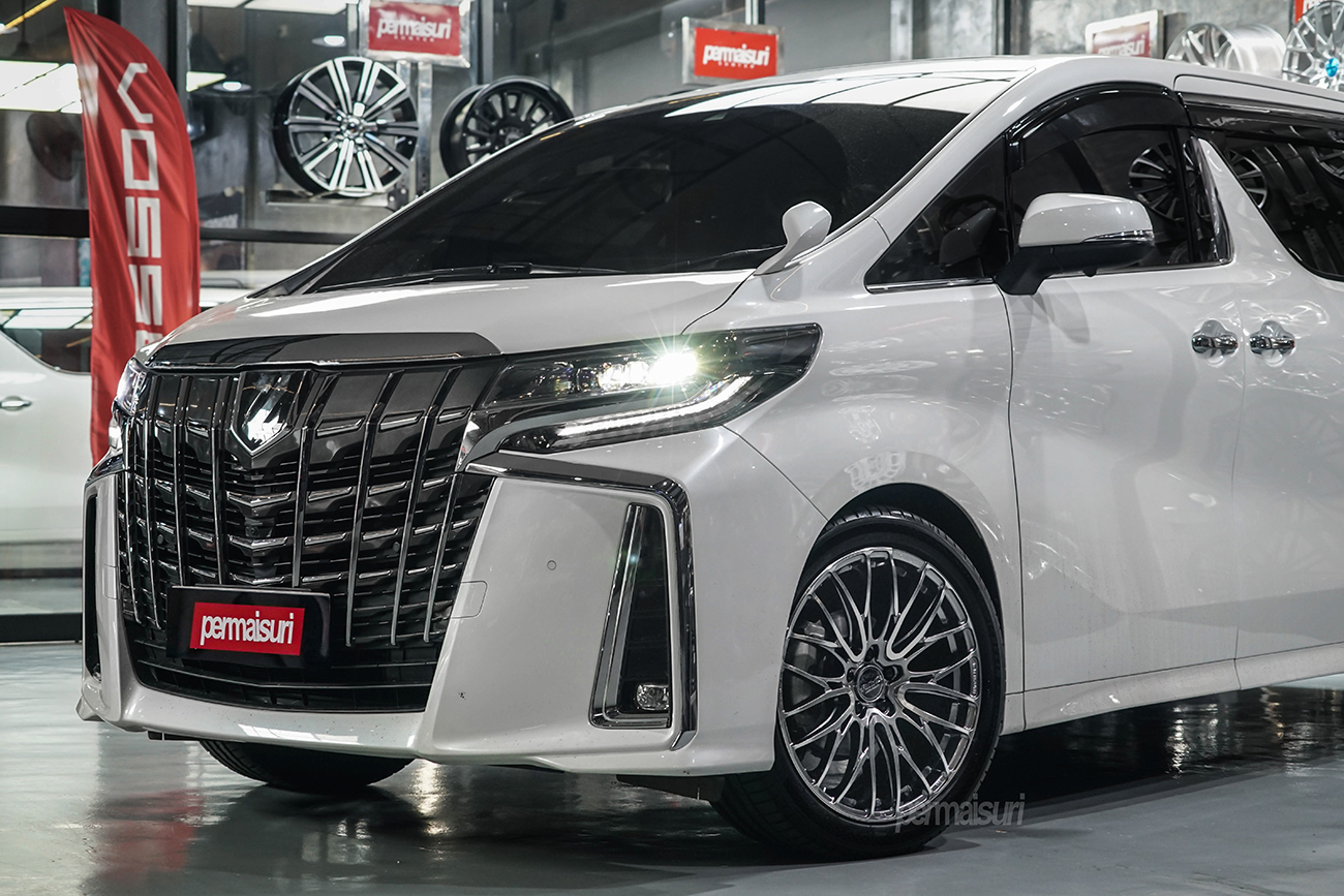 Rays Homura 2X10BD with Toyota Alphard