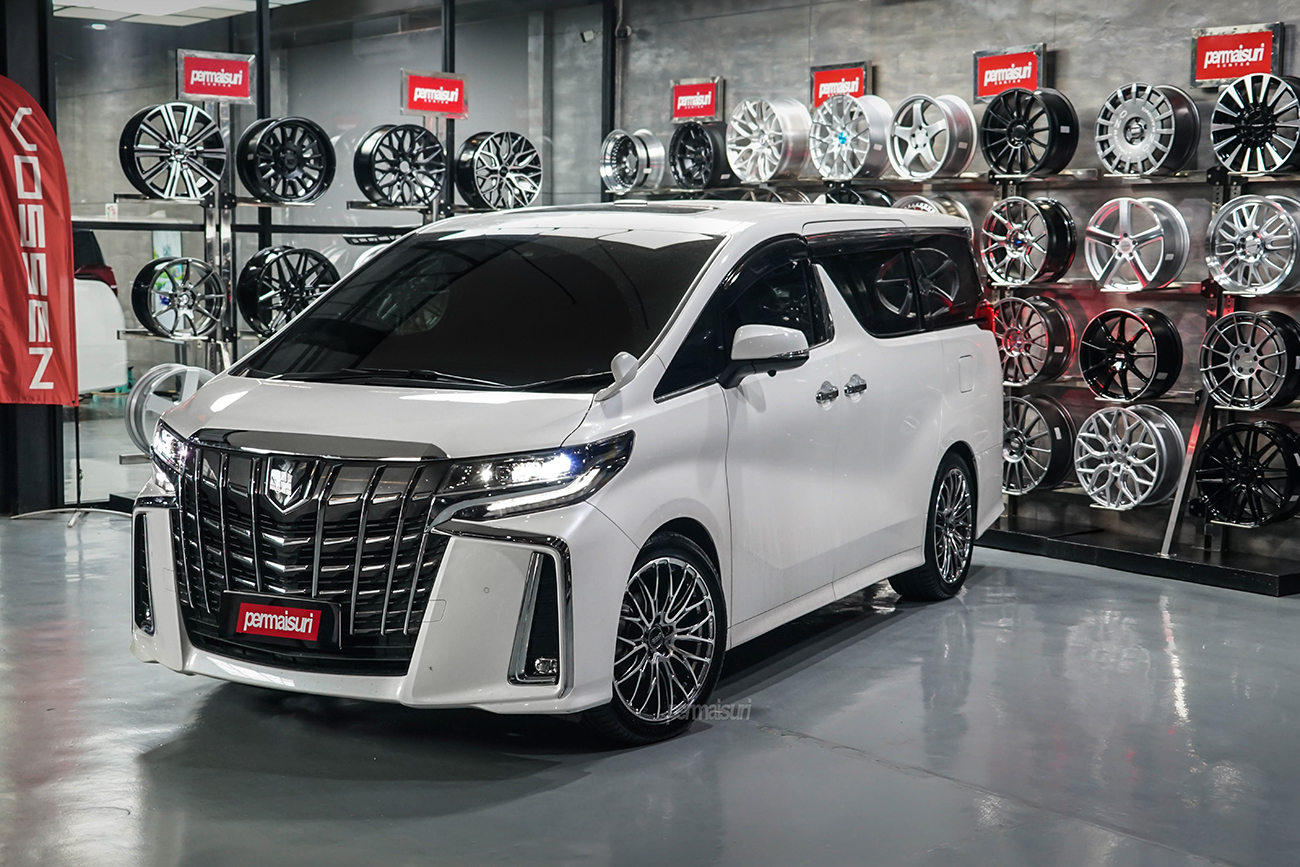 Rays Homura 2X10BD with Toyota Alphard