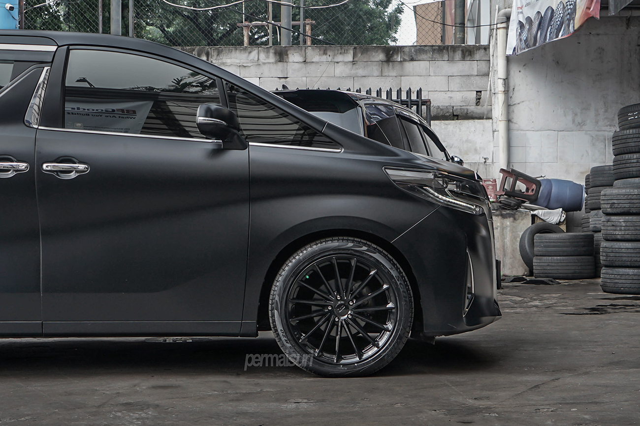 OHM Proton with Toyota Alphard