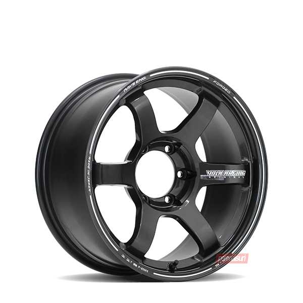 TE37 Large PCD Progressive Model II | Diamond Dark