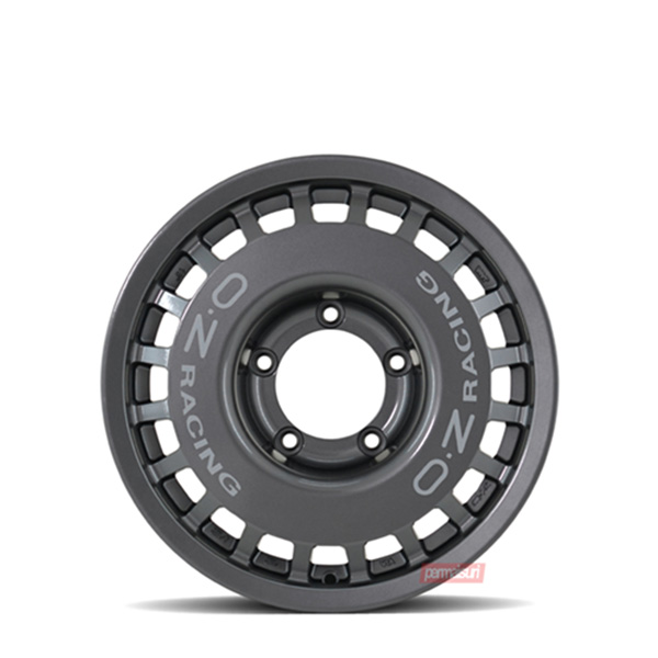 Rally Racing 4x4 | Dark Graphite Silver Lettering  - Detail