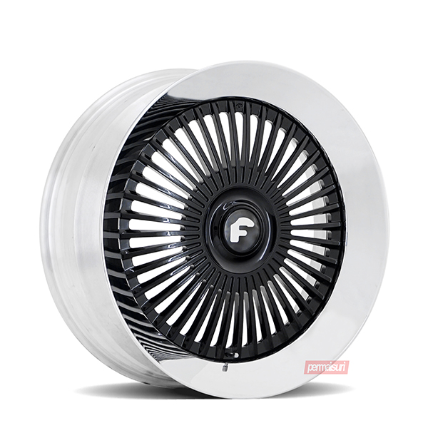 Trimeste Slant | Gloss Black Lip Chrome 26