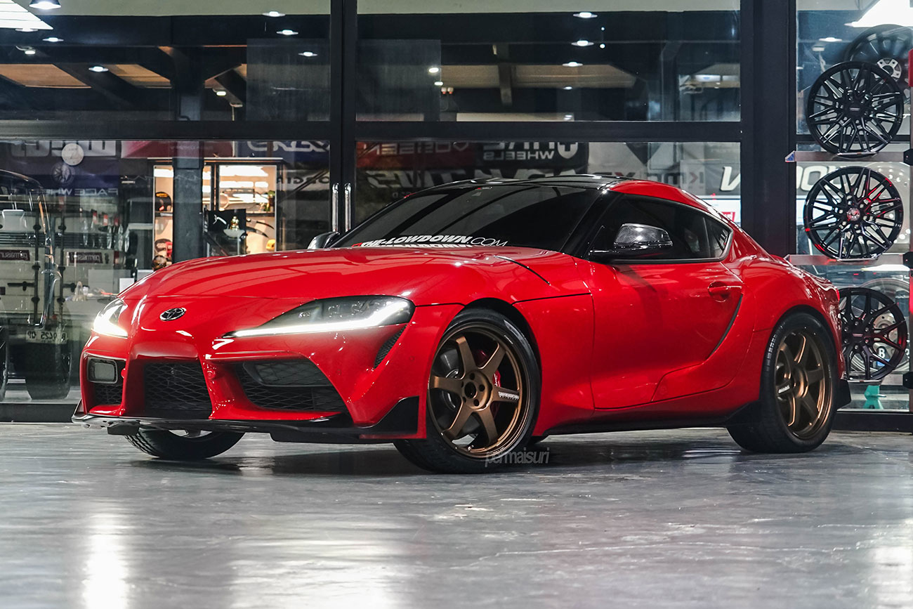 Rays Volk Racing TE37 Ultra M-Spec with Toyota Supra A90