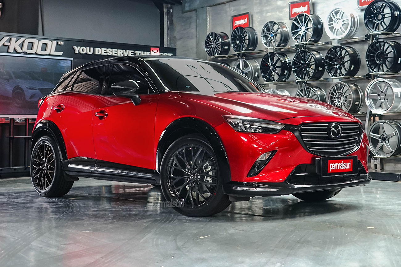 Weds Leonis MX with Mazda CX3