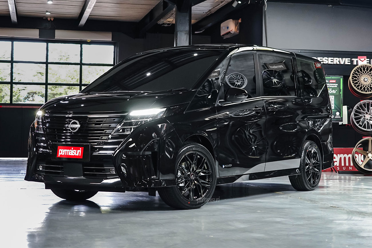 Weds Leonis LM with Nissan Serena