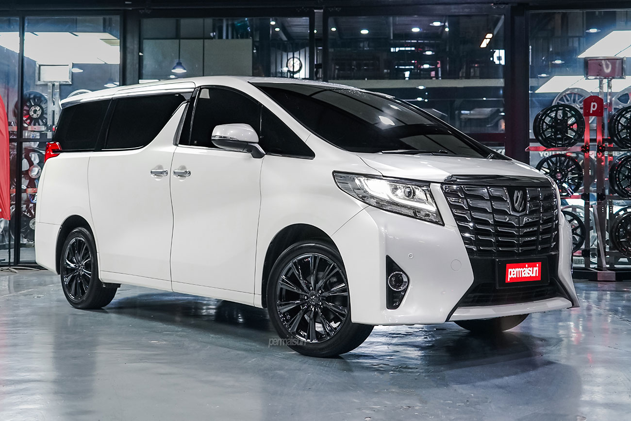 Weds Leonis GX with Toyota Alphard