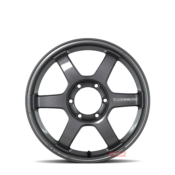 TE37 Large PCD Progressive Model II | Gumetal 18 - Detail