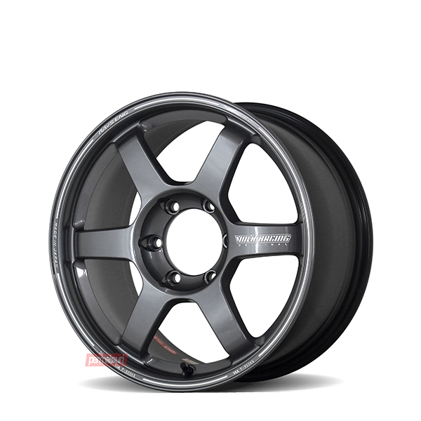 TE37 Large PCD Progressive Model II | Gumetal 18 - Detail