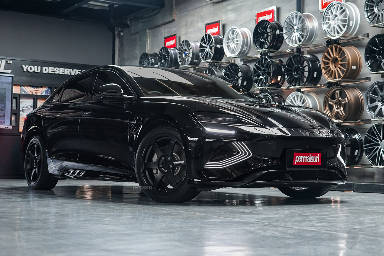 Rays Volk Racing TE37 Saga S-Plus with BYD Seal