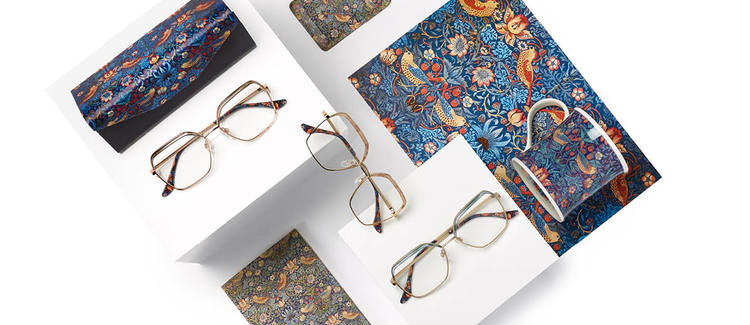 william morris classic glasses