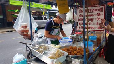 Thai street, street food, food vendor, thailand, thai food,
