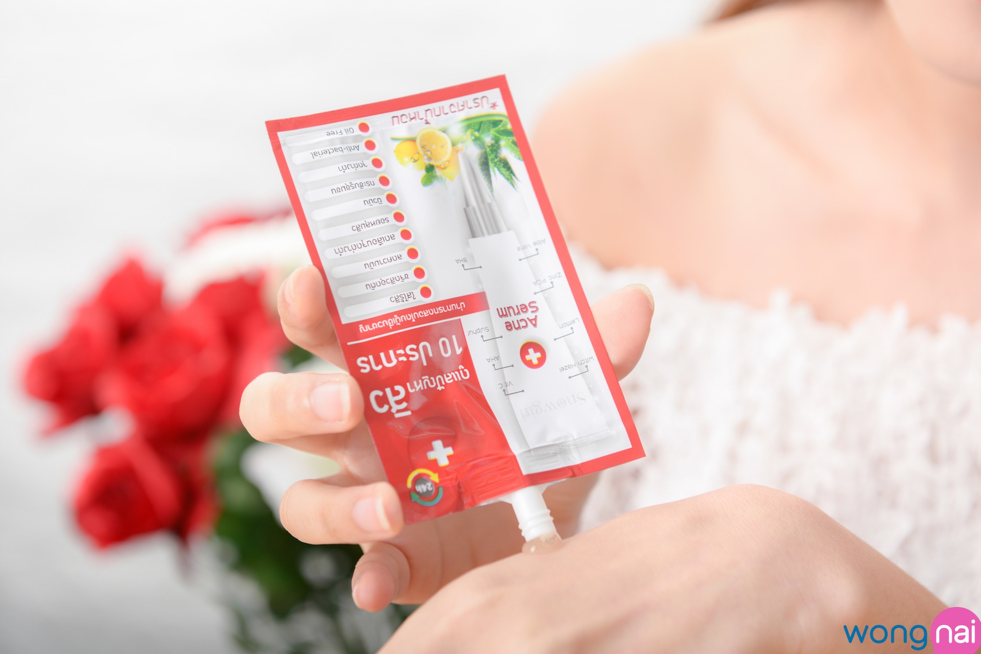 รักษาสิว แก้ปัญหาหน้าพังง่ายๆ ด้วย Snowgirl Acne Serum