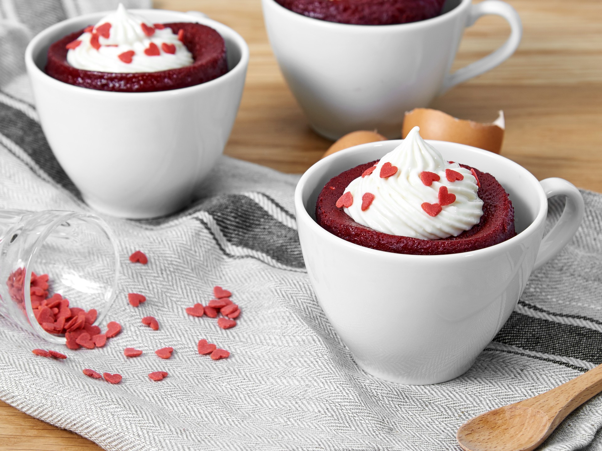 Red Velvet Mug Cake Red Velvet Mug Cake