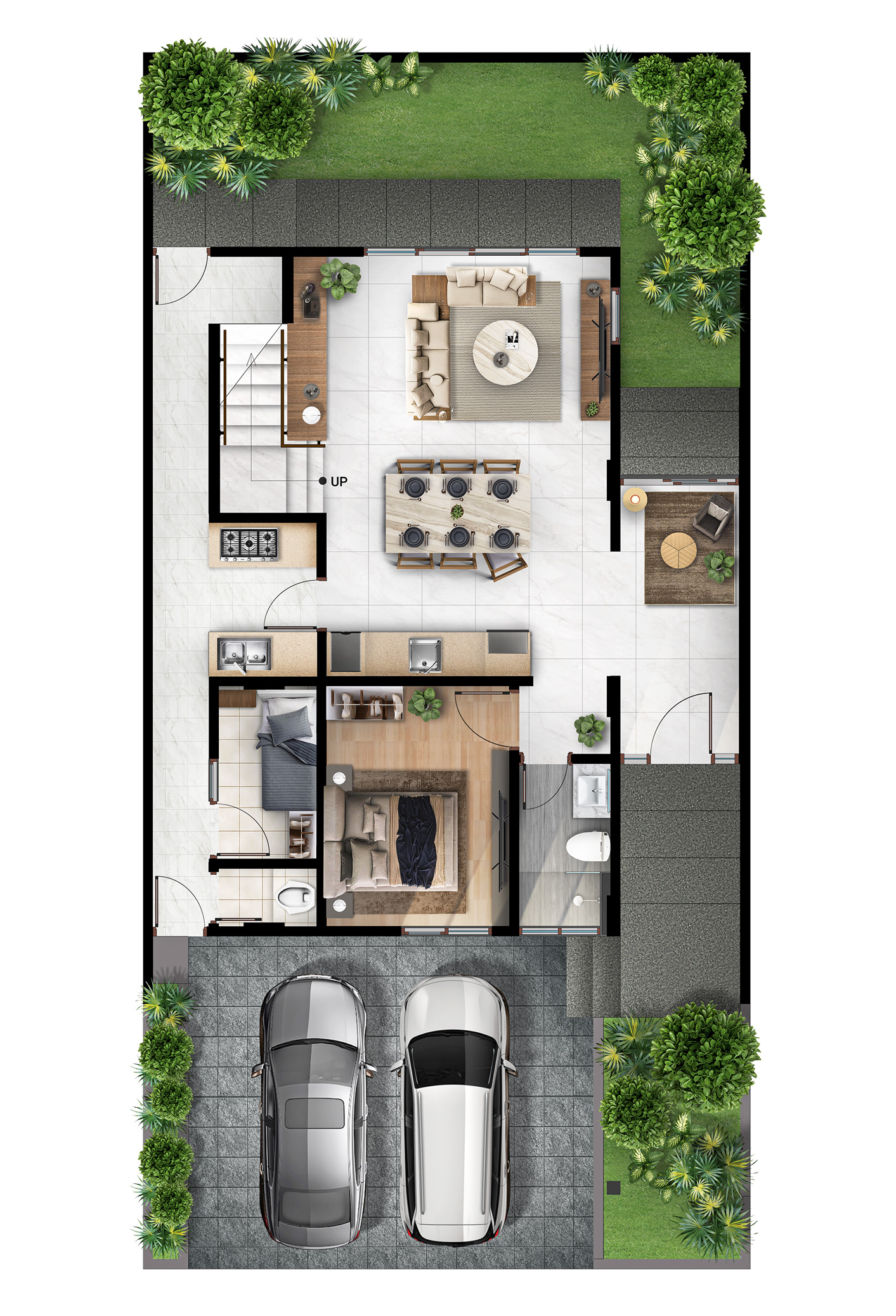 Garden Residence Type F1st Floor