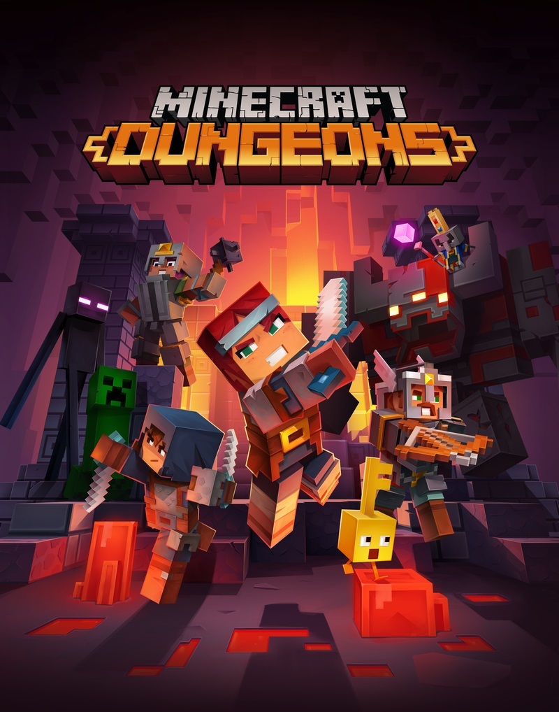 Minecraft Dungeons 封面