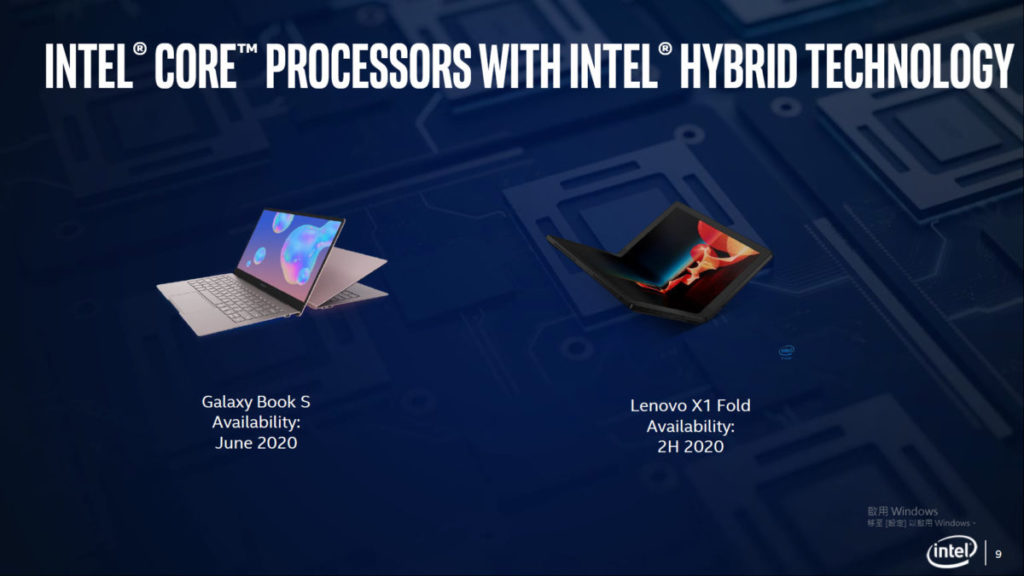 Lenovo 及 Samsung 準備推出相關的筆電。