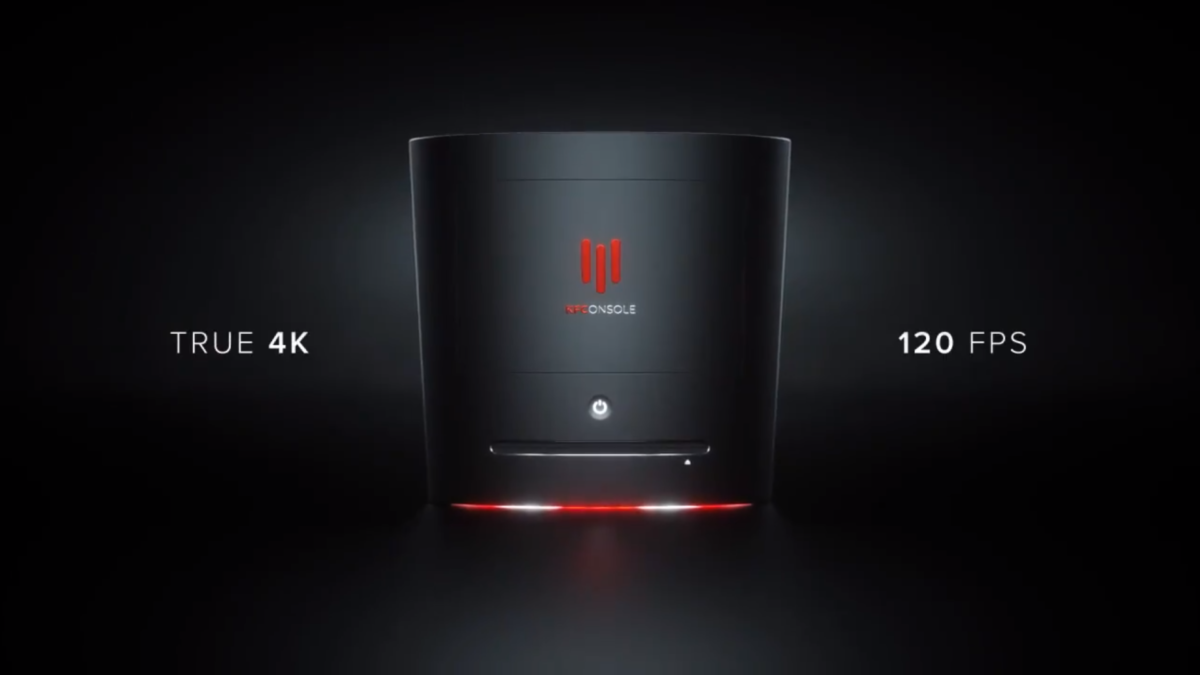 外型如炸雞桶的 KFConsole 稱自己能以 4k@120fps 運行。