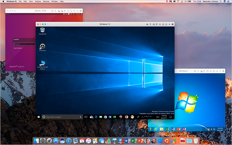 Parallels是一款虛擬化軟件,最著名的應用是讓Mac用戶可順利使用Windows作業系統。