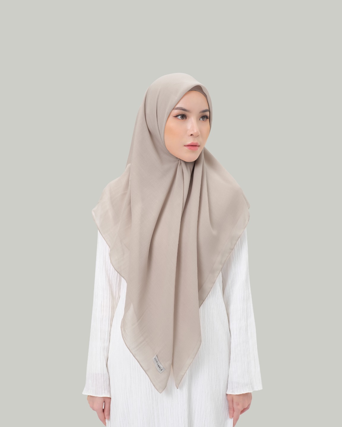 cotton square hijab