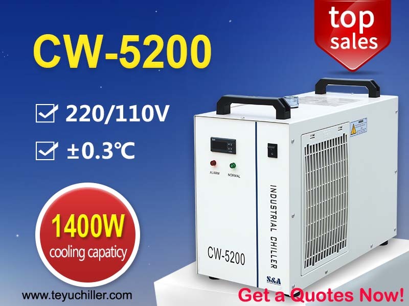 Industrial Air Cooled Chiller CW 5200 PostAds.ph