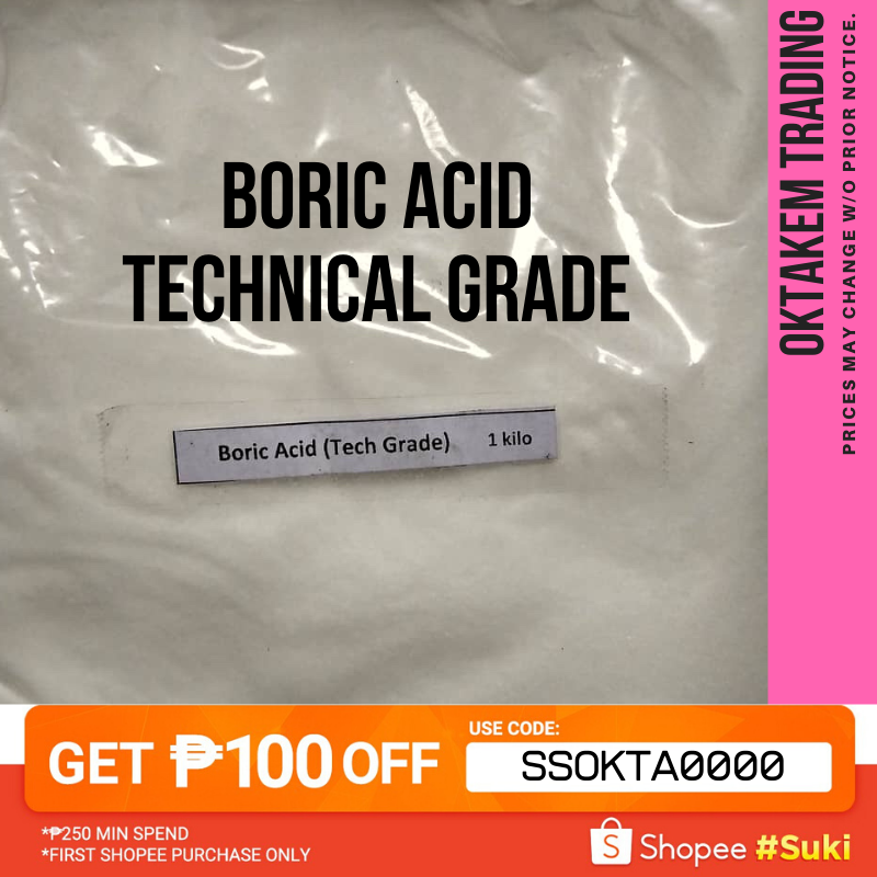 BORIC ACID POWDER INSECTICIDE HYDROGEN BORATE BORACIC ACID PostAds.ph