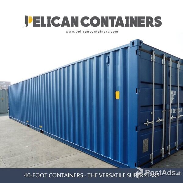 40ft Shipping Container Vans for Sale in Manila, PH Pelican Container