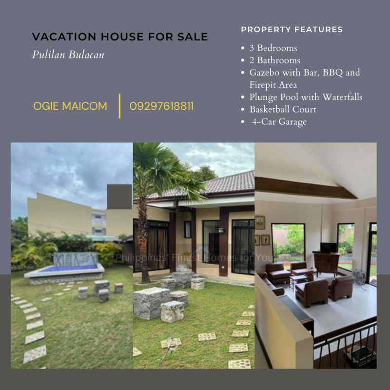 NewlyBuilt Vacation House in Pulilan Bulacan for Sale PostAds.ph
