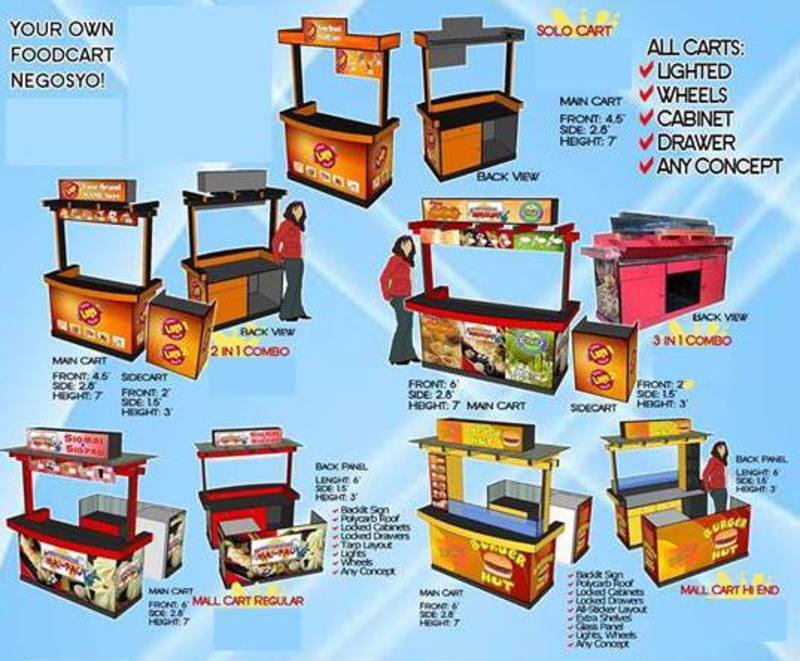 Food Cart Maker, Kiosk Maker, Stall Maker PostAds.ph