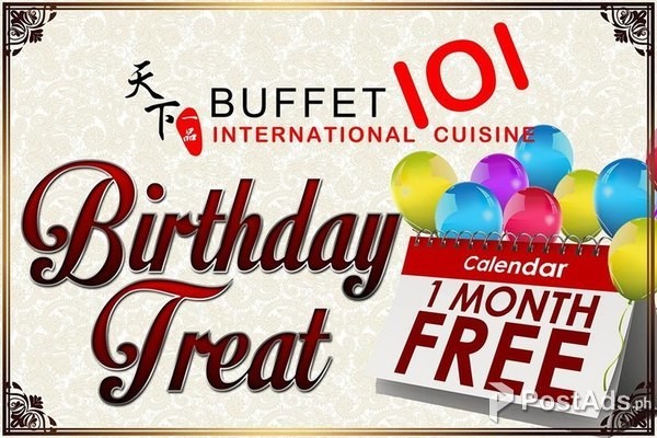 buffet 101 deals 2019