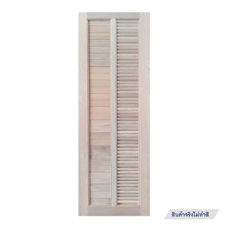 ประตูไม้จริง