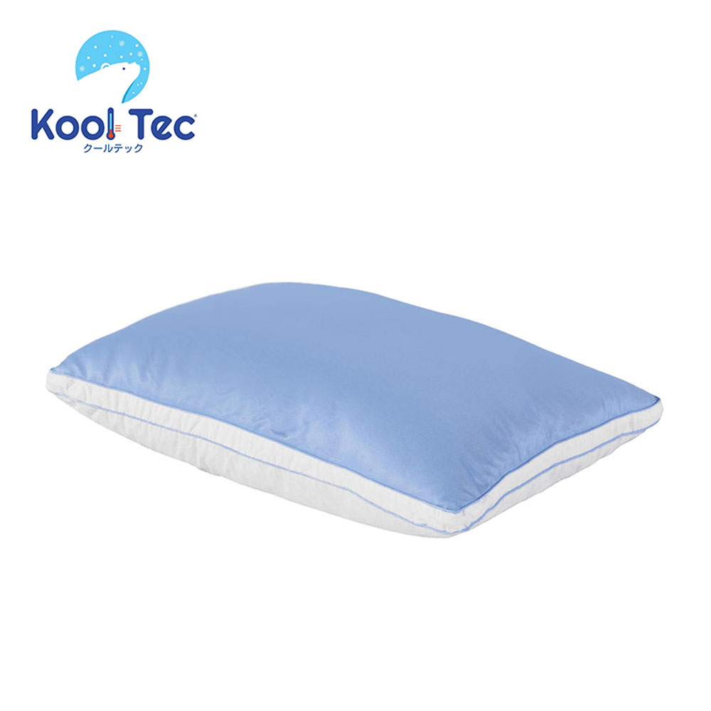 หมอนหนุน ใยสังเคราะห์ KOOLTEC LUXURY COOLING 50x70 ซม. สีฟ้า