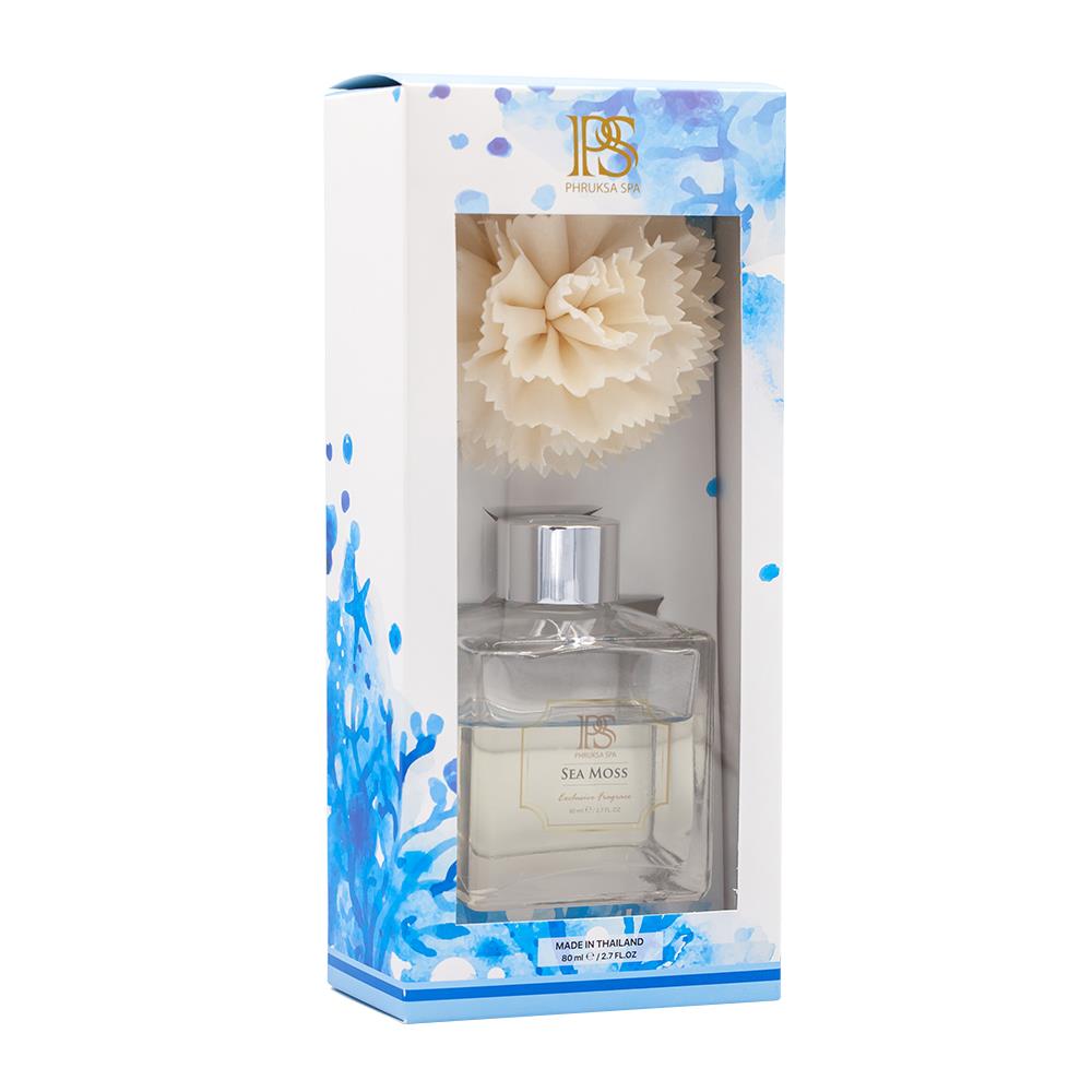 ก้านไม้หอมปรับอากาศ Phruksa Spa 80ml SEAMOSS_1