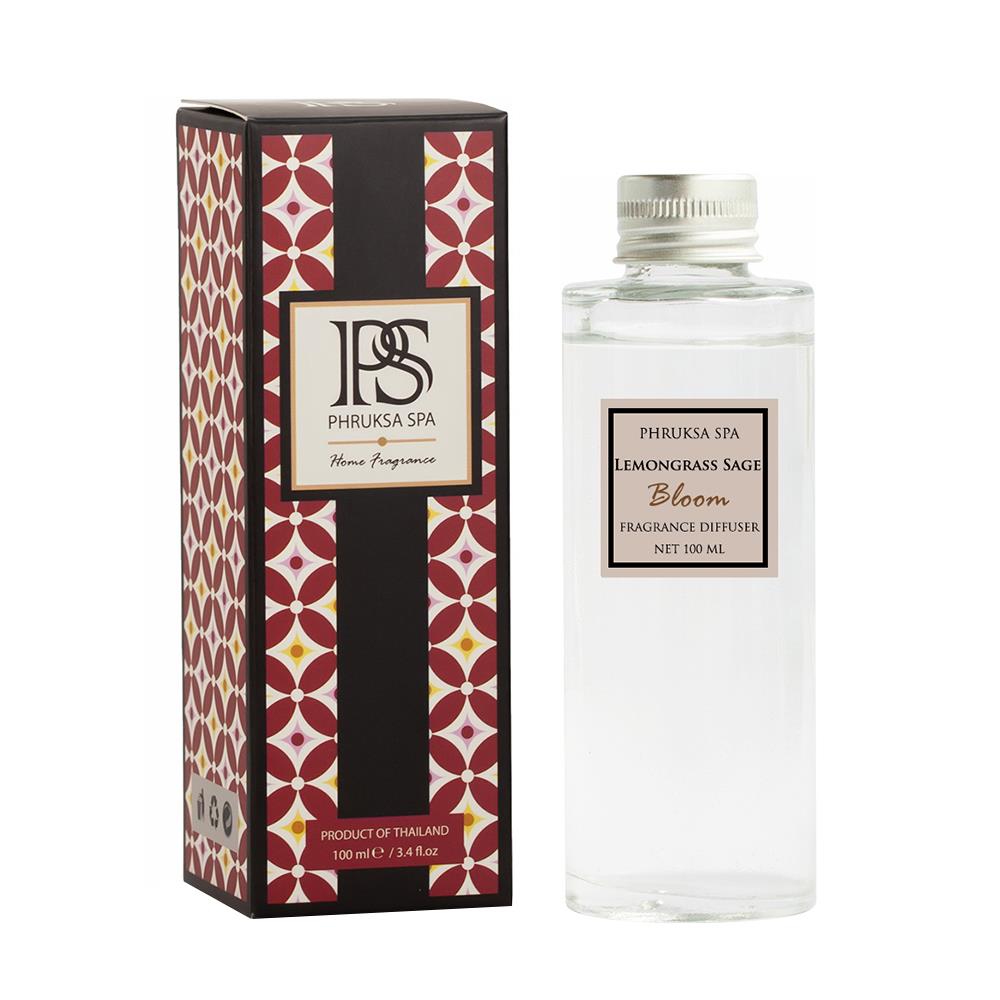รีฟิลน้ำหอมปรับอากาศ Phruksa Spa 100ml LEMONGRASS_0