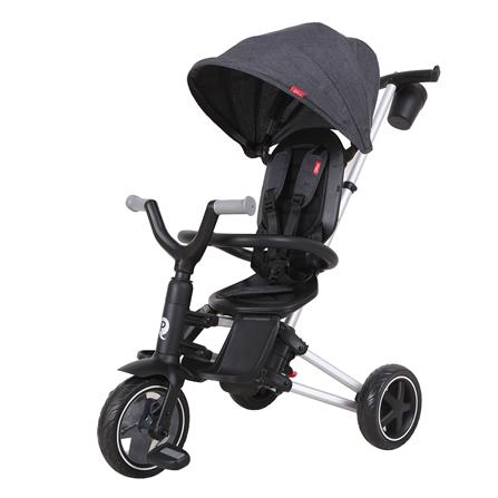 รถเข็นเด็กสามล้อ QPLAY NOVA FOLDABLE TRICYCLE 6 IN 1 สีดำ_0