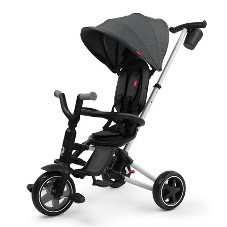รถเข็นเด็กสามล้อ QPLAY NOVA FOLDABLE TRICYCLE 6 IN 1 สีดำ_2
