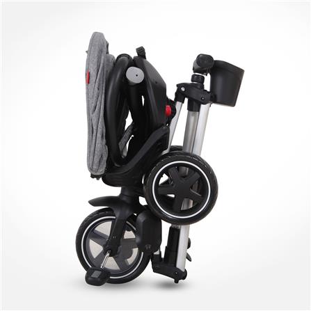 รถเข็นเด็กสามล้อ QPLAY NOVA FOLDABLE TRICYCLE 6 IN 1 สีดำ_4