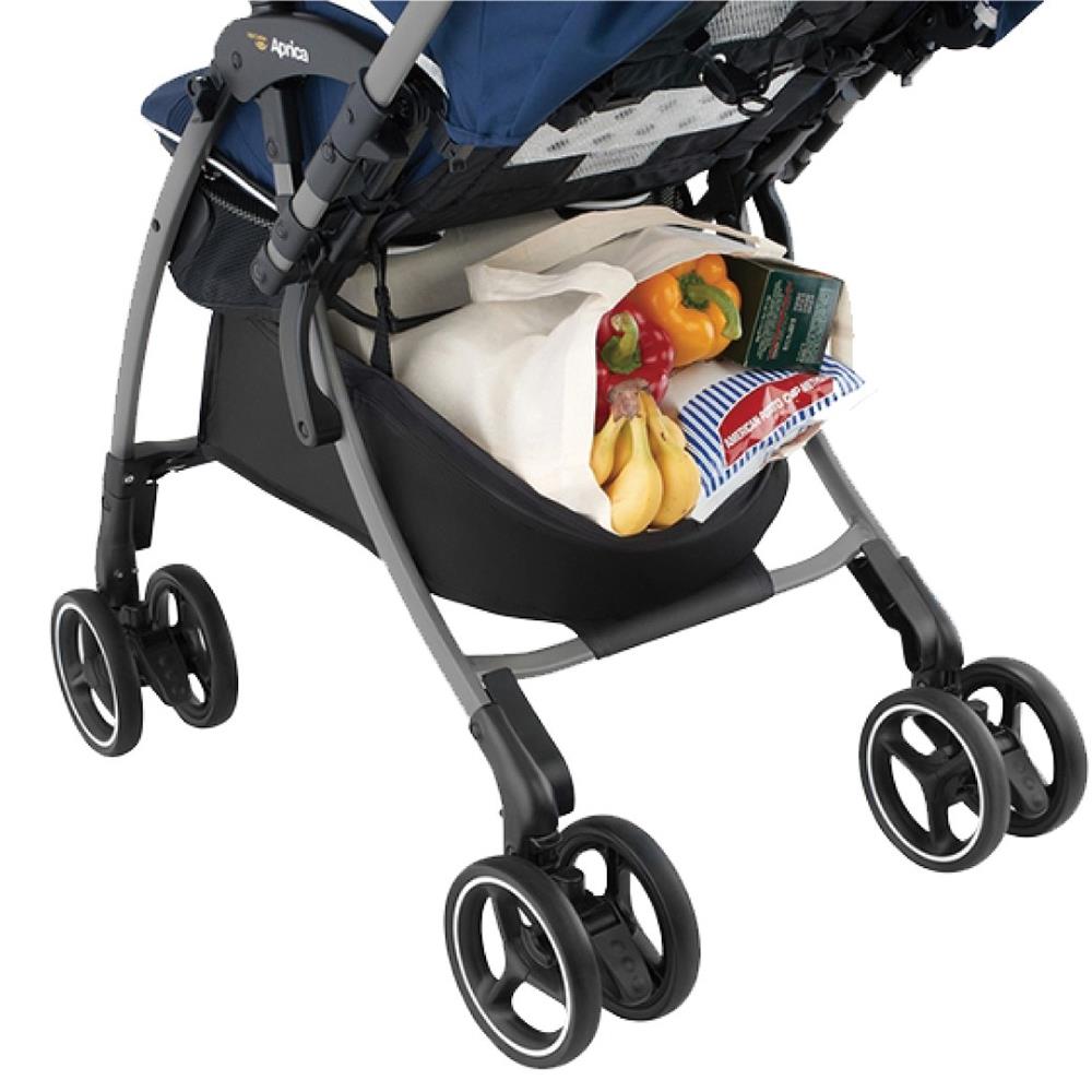 รถเข็นเด็ก APRICA รถเข็น Luxuna NV สีกรม_4