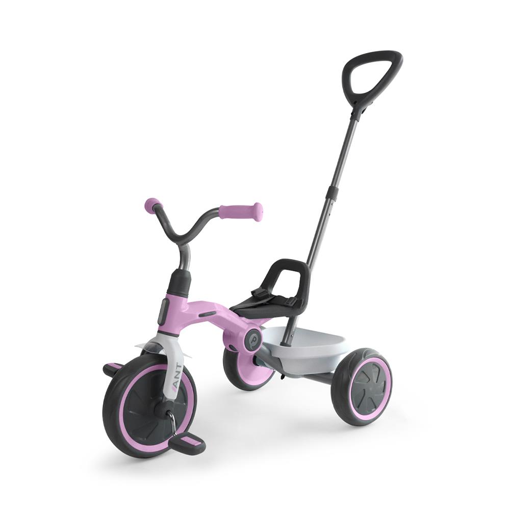 จักรยานเด็กสามล้อพับได้ QPLAY ANT PLUS BASIC TRICYCLE สีชมพู