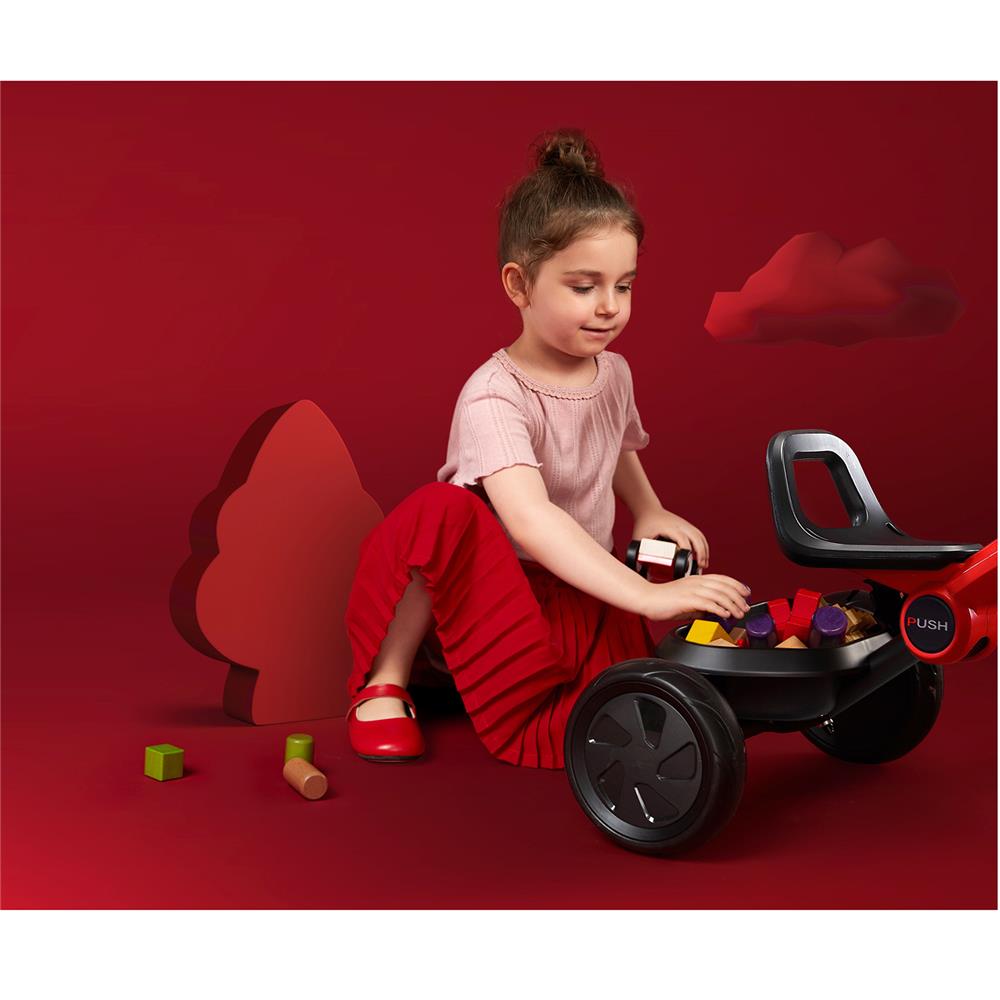 จักรยานเด็กสามล้อพับได้ QPLAY ANT PLUS BASIC TRICYCLE สีชมพู