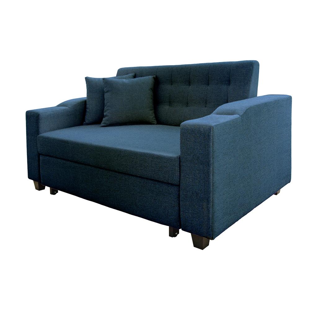 โซฟาเบด CCR FURNITURE รุ่น HOLLYWOOD (ฮอลลีวูด) ขนาด 156 cm. ผ้า สีน้ำเงิน (A1-38)_1