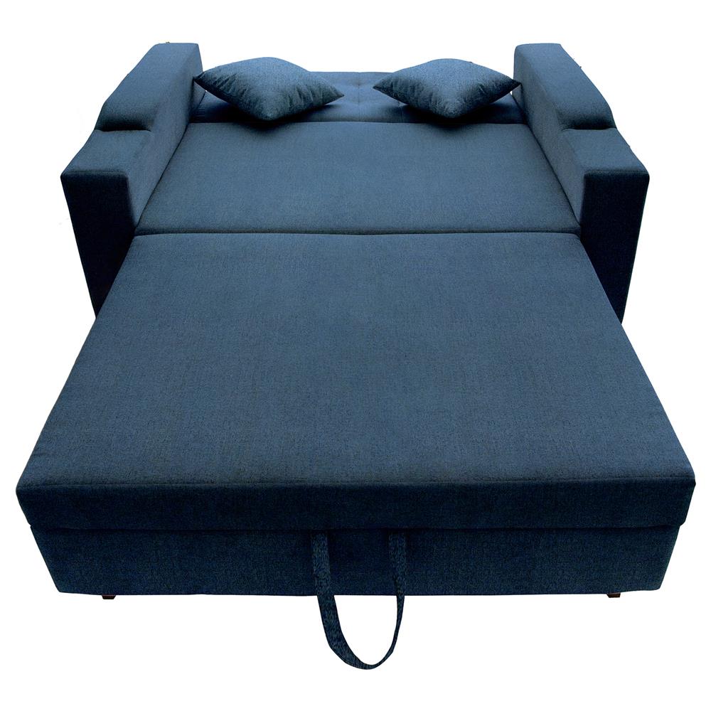 โซฟาเบด CCR FURNITURE รุ่น HOLLYWOOD (ฮอลลีวูด) ขนาด 156 cm. ผ้า สีน้ำเงิน (A1-38)_2