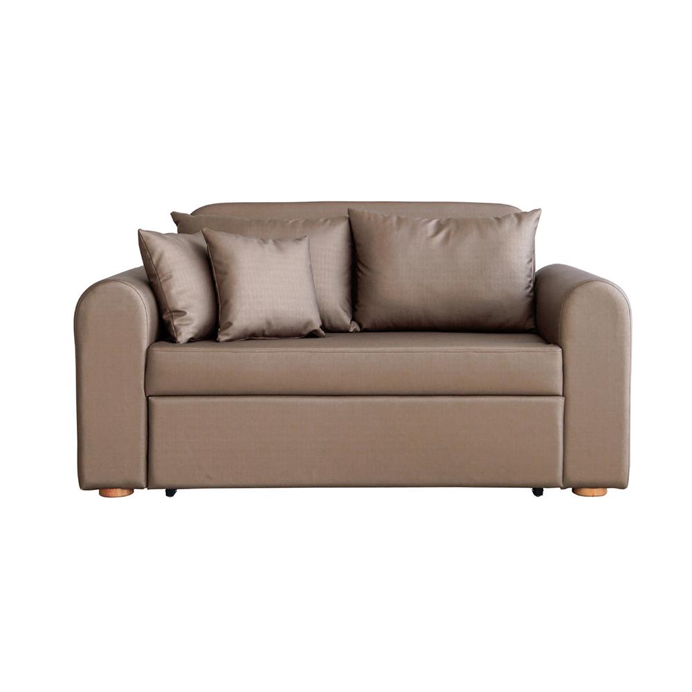 โซฟาเบด CCR FURNITURE รุ่น NARA (นารา) ขนาด 160 cm. หนัง PREMIUM PU สีน้ำตาล (PQ001-13)_1
