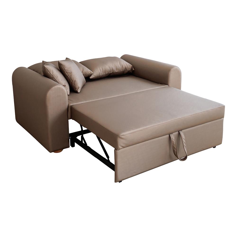 โซฟาเบด CCR FURNITURE รุ่น NARA (นารา) ขนาด 160 cm. หนัง PREMIUM PU สีน้ำตาล (PQ001-13)_2